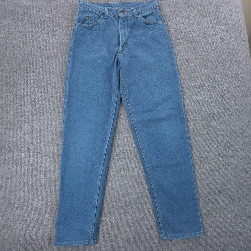 VINTAGE Levis 550 Jeans 31x32 Medium Wash Blue Relaxed Tapered Denim USA 80s Men